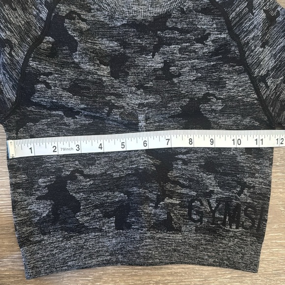 Gymshark Camo Seamless Set BUNDLE (3) Sports Bra Booty Scrunch Leggings Small - Picture 11 of 13
